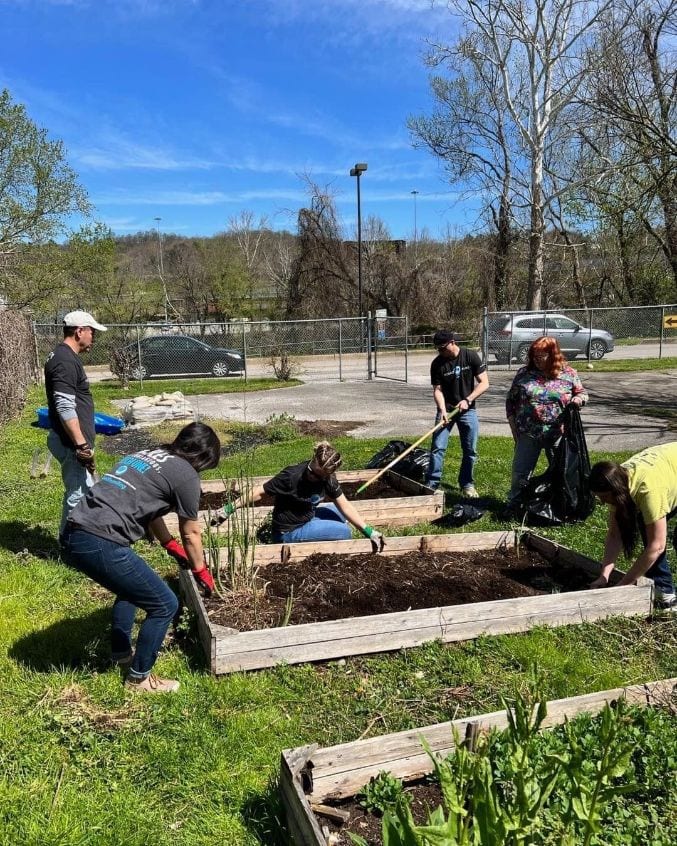 Tree plant mission in holmes and palmer orthodontics
